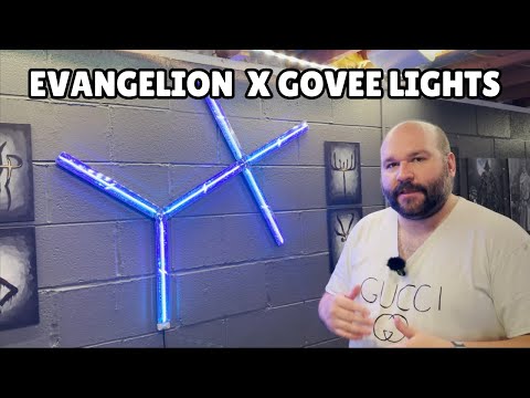 Evangelion x Govee Lights in the playroom!