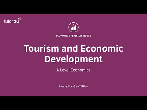 Tourism and Economic Development Tourism and Economic Development