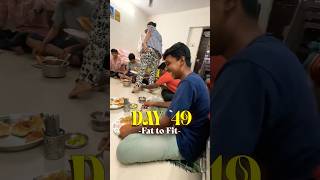 Day 49/50 : 1 Din pehle PAV BHAJI 🥹 #minivlog #workout #exercise