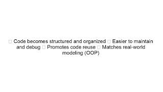 Procedural vs Object-Oriented Programming | Difference Explained for Beginners