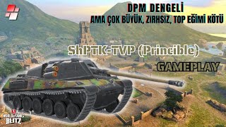 ShPTK-TVP (Princible) KOCAMAN ve ZIRSIZ - World Of Tanks Blitz Türkçe #wotblitz