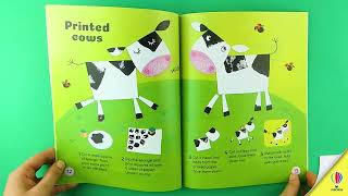 Usborne First Activities: Farm Fun 🐄Creative crafts, drawing and activities for little children