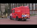 snelle interventie eenheid pieter met prio1 wagenpark kazerne pieter brandweer amsterdam 1416