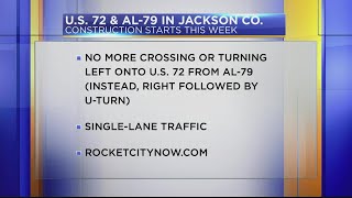 ALDOT to start safety modifications at US 72, Alabama 79 intersection