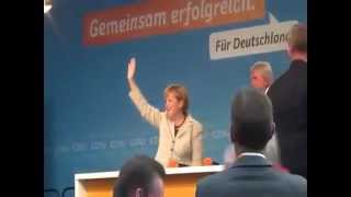 Angela Merkel in Fritzlar - Wahlkampf 2013