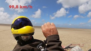 Kitebuggy Les Hemmes 08/2021 part7 99,8km/h