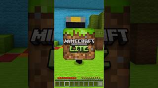 Minecraft Lite… #minecraft #shorts