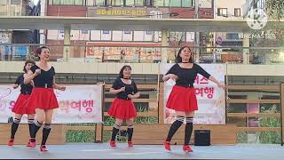 사는게 넘 잼나고 신나.#라인댄스 #linedance #음악브이로그 #신림역수변무대#별빛내린천# 그녀를 만나기100미터전