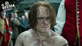 Jamie's Takes The Blame And Punishment For Fellow Inmates Death | Outlander (Sam Heughan)