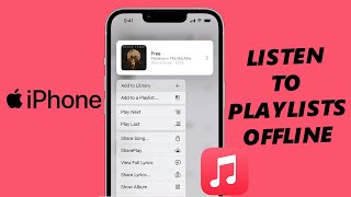 iPhone: How To Download ALL Songs In a Playlist For Offline Listening On Apple Music
