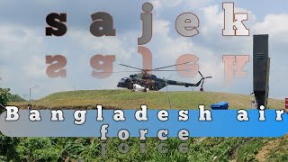 Sajek 🌄 helipad 🏞️. Air force!!??The helicopter landed at the Sajek helipad!???