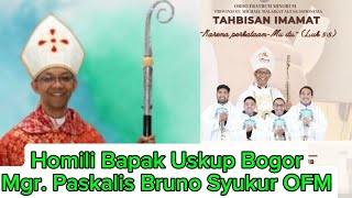 Simak Tuntas Homili Mgr. Paskalis Bruno Syukur OFM dalam Tahbisan Imam Ini