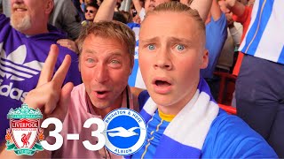 Trossard Is A Hat-trick Hero!! | 3-3 | Liverpool VS Brighton | Match Day Vlog