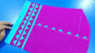 কামিজের হাতার ডিজাইন কাটিং ও সেলাই | Latest Style Sleeve Design Cutting