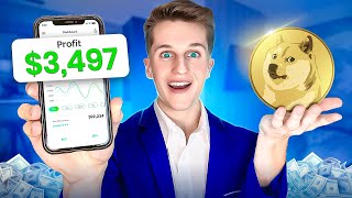 I Tried Trading Crypto Memecoins For 24 Hours (INSANE PROFIT)