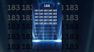 can you find hidden no.188? #fun #testyourmind #iqtest #brainteaser #illusion #ytshorts #gaming