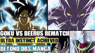 Dragon Ball Kakumei: Ultra Instinct Goku Vs Beerus Rematch! A Level Above Ultra Instinct!