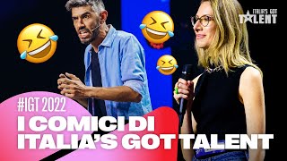 Prova a non ridere! 😂 I COMICI di Italia's Got Talent
