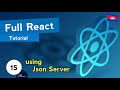 Full React Tutorial #15 - Using JSON Server (ភាសាខ្មែរ)