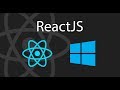 How to Install React on Windows - Getting Started