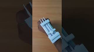 amazing automatic claws || X-Men paper craft #shorts #xmen #claw #trending