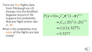 Business Statistics Lesson 6: Discrete Probability Distributions