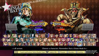 JoJo's Bizarre Adventure: All-Star Battle R CPUvsCPU