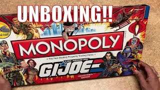 UNBOXING G.I.JOE MONOPOLY 2019!