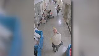 Video shows inmate attempting to stab deputy