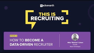 Webinar: How to become a data-driven recruiter