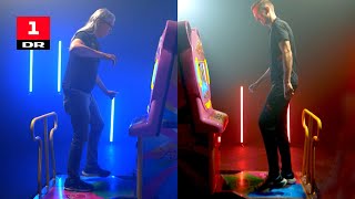 Kim Kanonarm vs. Hjalte i dansespillet Boogie Down | Versus | DR1