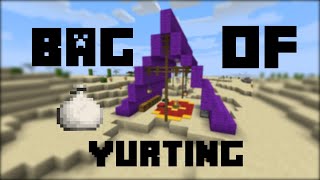 Houses in a bag?! (Minecraft Bag of Yurting showcase!)