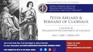 Peter Abelard and Bernard of Clairvaux with Prof. Willemien Otten