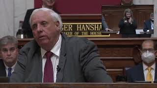 Remarks from Governor Jim Justice's 2022 State of the State Address