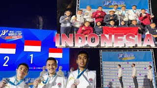 INDONESIA KUASAI PODIUM DAN PECAHKAN REKOR DUNIA || SPEED CLIMBING || #fpti #indonesia #ifsc #speed