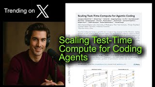 Scaling Test-Time Compute for Coding Agents