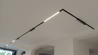 MAGNETIC TRACK LIGHT INSTALLATION. DIY