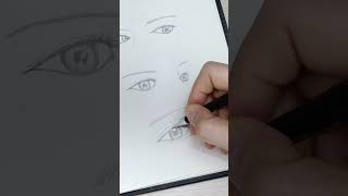 How to draw eye (2) #art #drawing #draw #sketch #anime #pencildrawing #eyes #animeedit #howtodraw