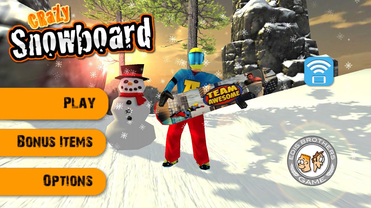 Crazy Snowboard Android Gameplay Hd Youtube