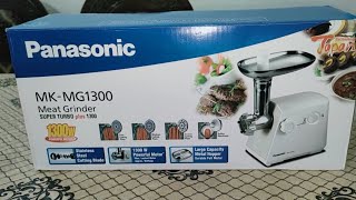 Panasonic Meat Mincer Reveiw and Demo#keemamachine#meatgrinder #1300watt #bestmeatmincer