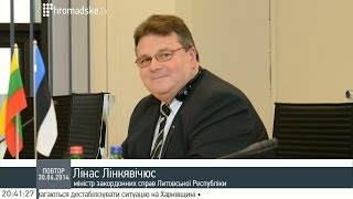 Лінас Лінкявічюс: Якщо Україна не захищатиме свою землю, то хто?