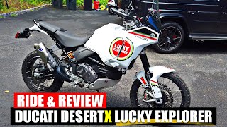 Ducati DesertX | Ride \u0026 Review | Lucky Explorer Custom | Best All Around Bike??