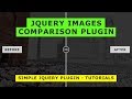 Image Comparison Slider with jQuery & CSS3 - Simple jQuery Plugin tutorials