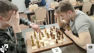 S. Gukhman (2081) vs Y. Shlykov (2039). Chess Fight Night. CFN. Blitz