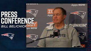 Bill Belichick Postgame Press Conference (New England Patriots)