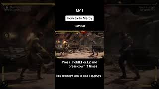 How To Do Mercy On Mk11 Tiktok Mk11 Tutorial