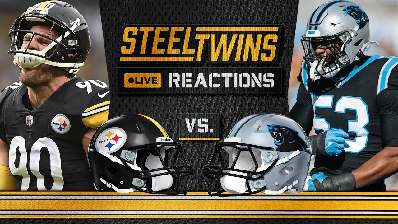 Pittsburgh Steelers Vs Carolina Panthers Week 15 Play-By-Play LIVE ...