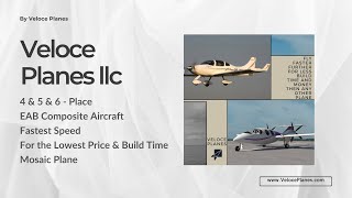 Webinar New Veloce Addition - ANG Patriot Plane - www.VelocePlanes.com/ANG