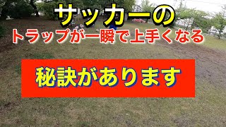 【サッカー練習方法】一瞬で上達するテニスボールトラップ　【秘訣】