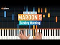 How to Play "Sunday Morning" by Maroon 5 on Piano (Part 1)
